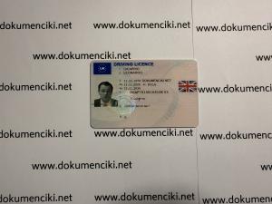 Prawo Jazdy  Anglia Wielka Brytania kolekcjonerskie